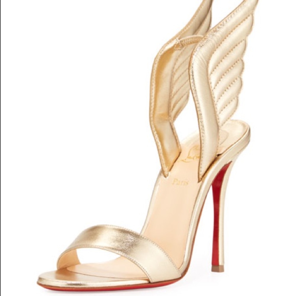 ISO GOLD WINGED LOUBOUTIN